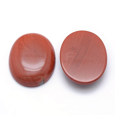 Natural Red Jasper Cabochons G-P393-I18-1