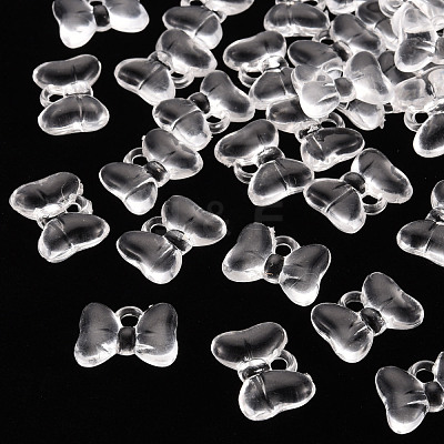 Transparent Acrylic Pendants TACR-T024-02BA-205-1