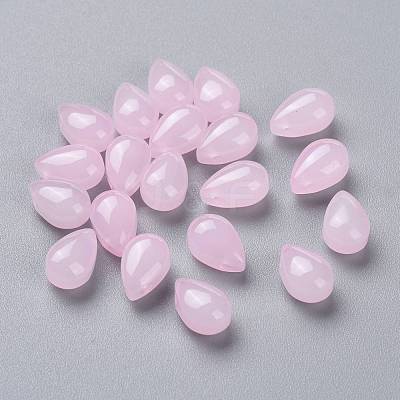 Imitation Jade Glass Beads X-GGLA-M004-05C-02-1
