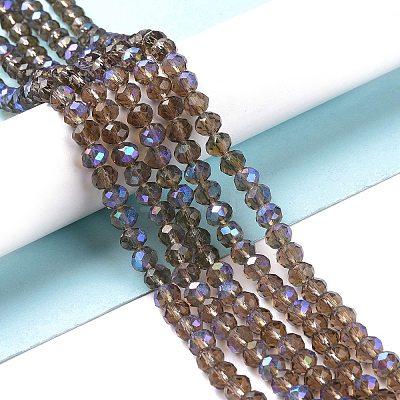 Electroplate Glass Beads Strands EGLA-A034-T10mm-L06-1