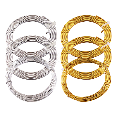 Flat & Round Aluminum Craft Wire AW-TA0001-02-1