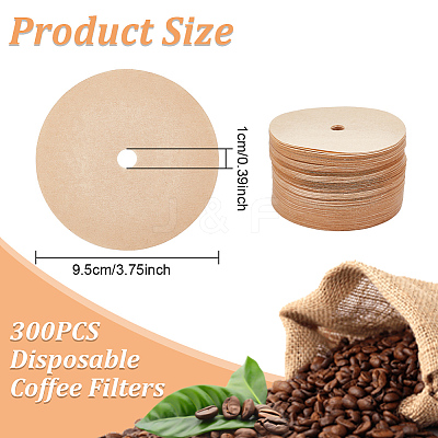 Round Coffee Filter Paper AJEW-WH0413-66-1