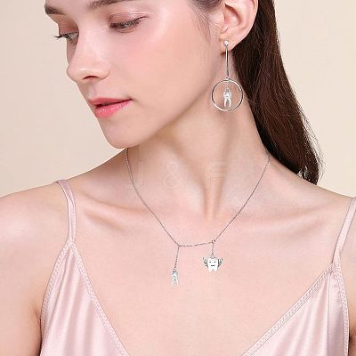 80Pcs 4 Style Alloy Pendants FIND-CA0006-59-1