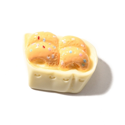 Opaque Resin Cabochons CRES-U004-01B-1
