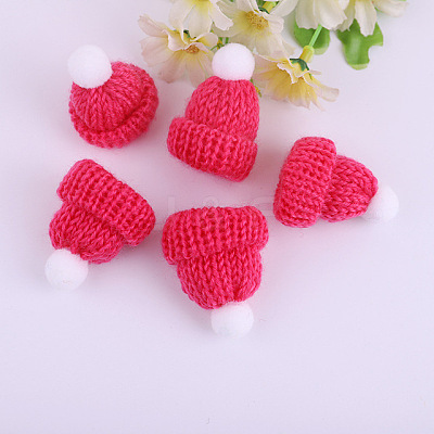 Polyester Doll Woolen Hat DOLL-PW0001-194H-1