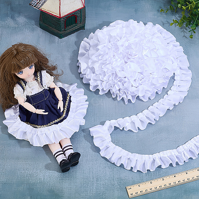 Satin Ribbons SRIB-WH0030-01B-1