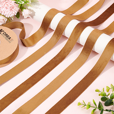 Double Side Velvet Ribbon SRIB-WH0011-058C-1