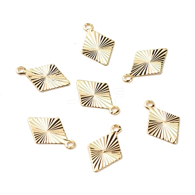 Brass Charms X-KK-F831-026G-RS-1