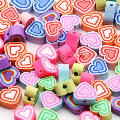 Handmade Polymer Clay Beads CLAY-CJ0001-47-1
