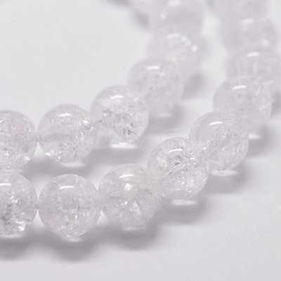 Natural Crackle Quartz Beads Strands G-D840-01-4MM-1