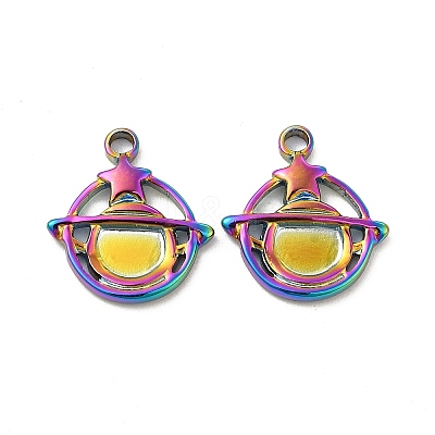 Ion Plating(IP) 304 Stainless Steel Pendants STAS-B032-31MC-1