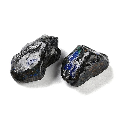 Raw Rough Natural Chrysocolla Pendants G-H310-01-1