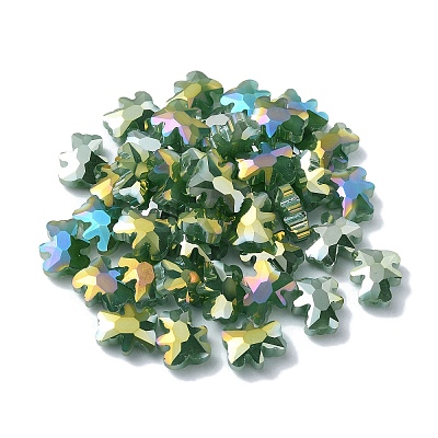 Electroplate Glass Beads EGLA-P059-01B-AB03-1