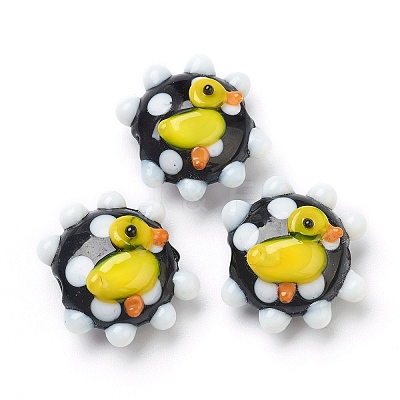 Handmade Lampwork Beads X1-LAMP-J092-01A-1
