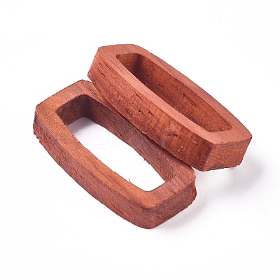 Unfinished Sandalwood Frame WOOD-WH0098-76-1