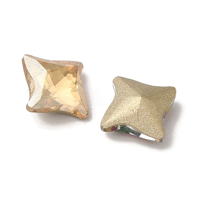Glass Rhinestone Cabochons RGLA-G023-08A-1