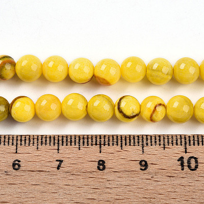 Natural Persian Jade Beads Strands G-A255-A02-01I-1