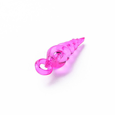 Transparent Acrylic Pendants MACR-N013-046-A01-1