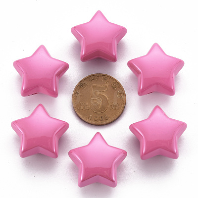 Opaque Acrylic Beads MACR-S372-02B-26-1