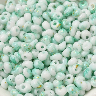 Baking Paint Glass Seed Beads SEED-F006-01A-08-1