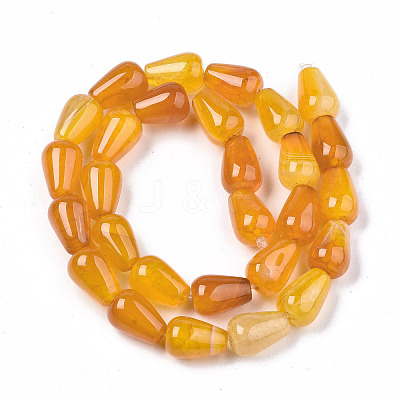Natural Crackle Agate Beads Strands X-G-S359-243A-1