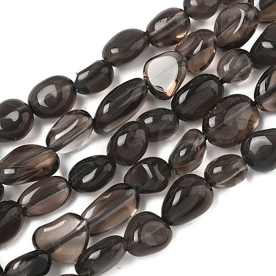 Natural Obsidian Beads Strands LS-G-P497-01A-15-1