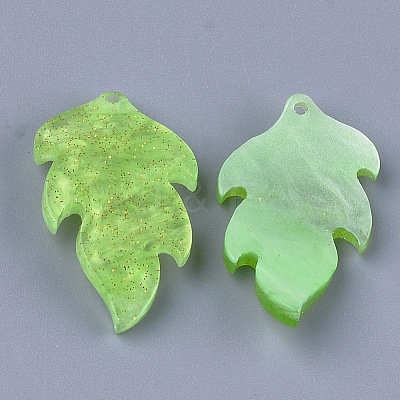 Cellulose Acetate(Resin) Pendants KY-S157-42E-1