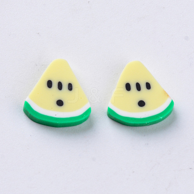 Handmade Polymer Clay Cabochons CLAY-N006-15-1