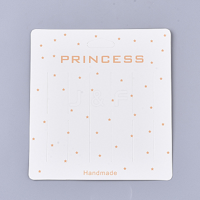 Cardboard Hair Clip Display Cards LS-CDIS-S028-06-1