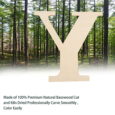 Unfinished Wood Shape WOOD-CN0001-010Y-1