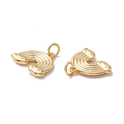 Rack Plating Brass Pendants KK-M221-03G-RS-1