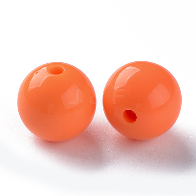 Opaque Acrylic Beads X-MACR-S370-C16mm-A11-1