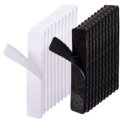 2 Sets 2 Colors Sided Self Adhesive Hook and Loop Tapes FIND-TA0005-30-1