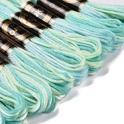 10 Skeins 6-Ply Polyester Embroidery Floss OCOR-K006-A26-1