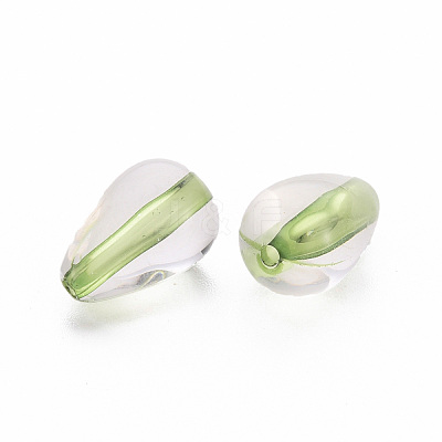 Transparent Acrylic Beads TACR-S154-26A-83-1