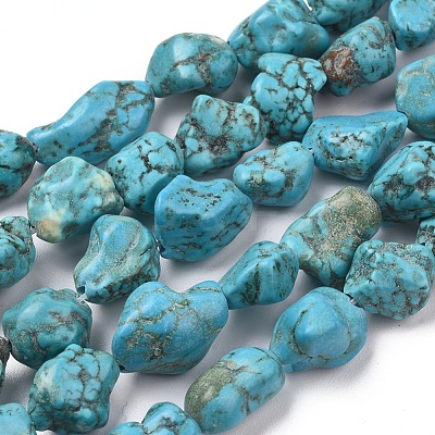 Natural Magnesite Beads Strands G-I263-02-1