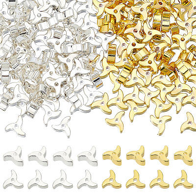 200Pcs 2 Colors Electroplated Non-magnetic Synthetic Hematite Beads G-AR0005-65-1