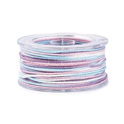 27M Segment Dyed Round Polyester Twisted Cords OCOR-N009-02A-08-1