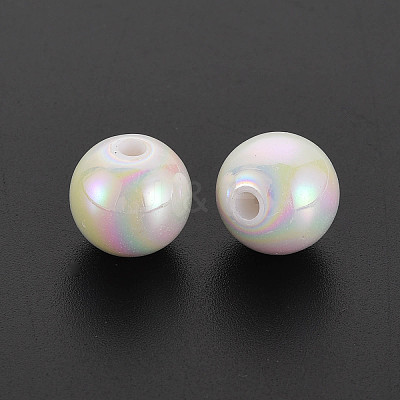 Opaque Acrylic Beads X-MACR-S370-D12mm-01-1