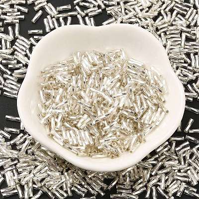 Glass Twist Bugle Beads SEED-C004-07C-1