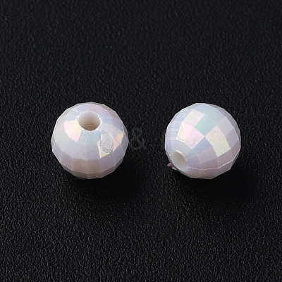 Opaque Acrylic Beads MACR-S371-135-I-1