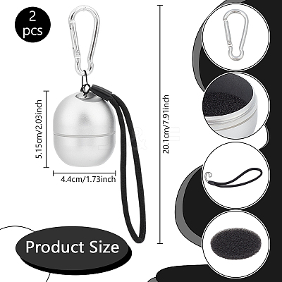 Aluminium Alloy Keychain AJEW-WH0561-90A-02-1