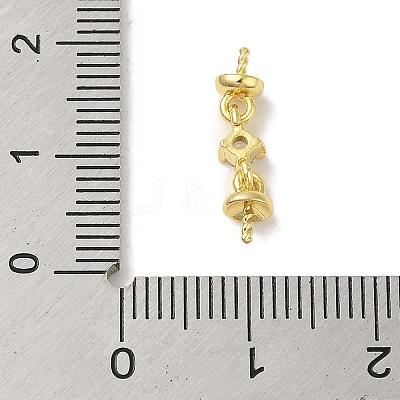 Brass Micro Pave Cubic Zirconia Peg Bails LS-KK-K371-19G-1