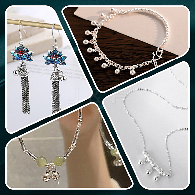 6Pcs 3 Styles 925 Sterling Silver Pendants STER-BBC0007-87-1