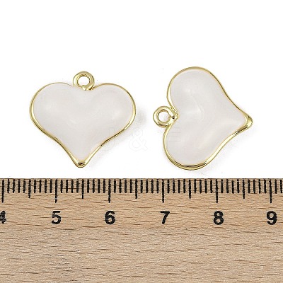 Brass Enamel Pendants KK-I358-002G-B-1