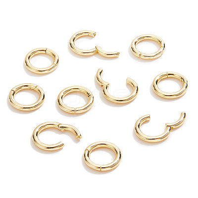 8Pcs Brass Twister Clasps KK-BC0007-19-1