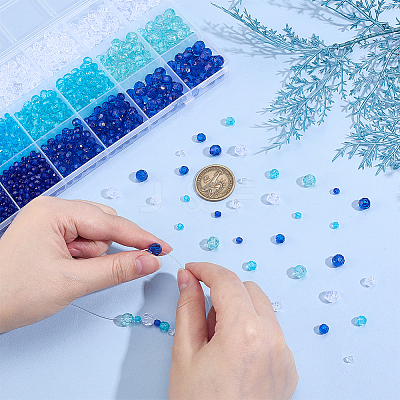 1590Pcs Transparent Acrylic Beads TACR-PH0001-90A-1