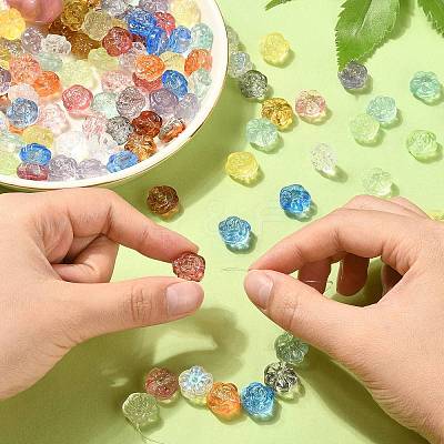 100Pcs Handmade Lampwork Beads LAMP-CJ0001-54-1