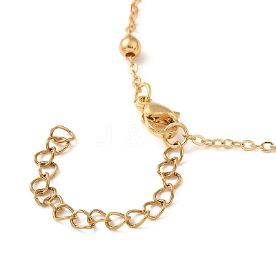 Bowknot Brass Link Bracelets for Women BJEW-TA00537-1