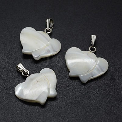 Shell Pendants SSHEL-E564-27P-1